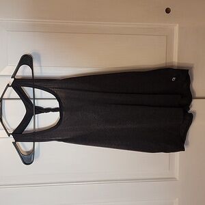 GapFit breathe air yoga tank top, gray, size M